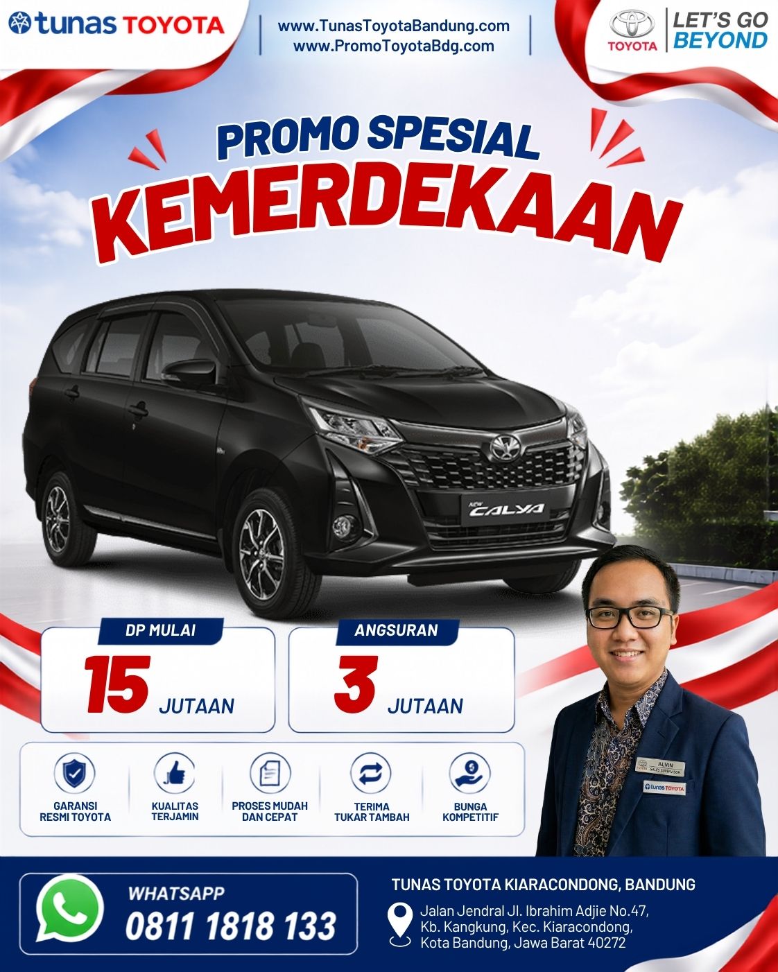 promo toyota calya dp 15 juta spesial kemerdekaan agustus 2026 - dealer tunas toyota bandung kiara condong